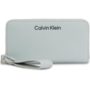 Velká dámská peněženka Calvin Klein Gracie K60K611687 Pigeon PEB