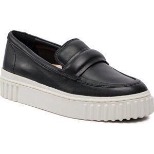 Polobotky Clarks Mayhill Cove 26176435 Black Leather