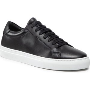 Sneakersy Les Deux Theodor Leather Sneaker LDM801022 Black/White 100201