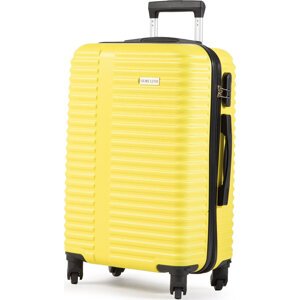 Střední Tvrdý kufr Semi Line T5499-3 Žlutá