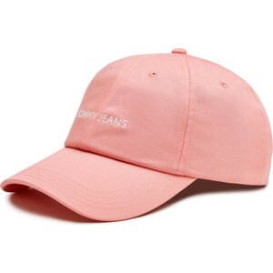 Kšiltovka Tommy Hilfiger Linear Logo AW0AW15845 Tickled Pink TIC