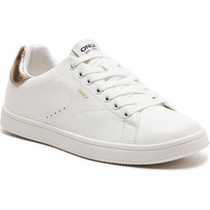 Sneakersy ONLY Shoes Onlshilo-44 15288082 White/Gold