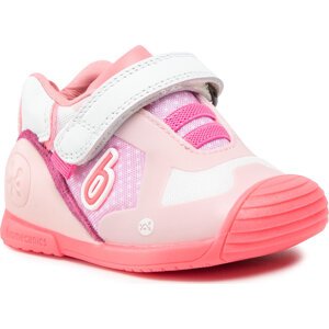 Sneakersy Biomecanics 222133-A Blanco Y Fucsia
