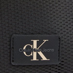Brašna Calvin Klein Jeans TAGGED REPORTER W/ FRONT PKT18 K50K511778 Black BEH