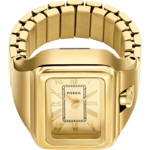 Hodinky Fossil Watch Ring ES5343 Zlatá