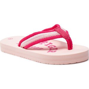 Žabky Tommy Hilfiger Logo Print Flip Flop T3A8-33294-0058 M Multipink 720