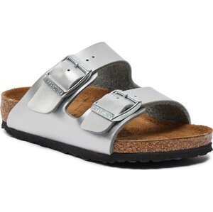 Nazouváky Birkenstock Arizona 1019147 S Electric Metallic Silver