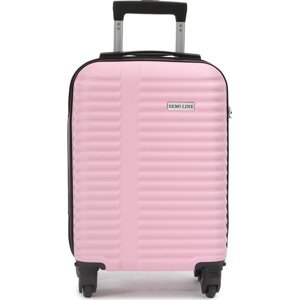 Kabinový kufr Semi Line T5573-1 Růžová