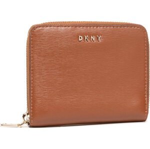 Velká dámská peněženka DKNY Bryant-Sm Zip Around R8313656 Caramel 237