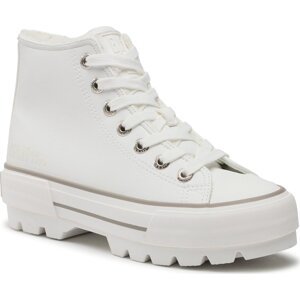 Plátěnky Big Star Shoes MM274037 White Plain 101
