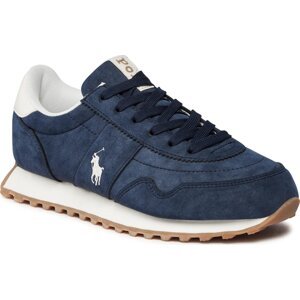 Sneakersy Polo Ralph Lauren RF104266 Navy Synthetic Suede W/ Cream Pp