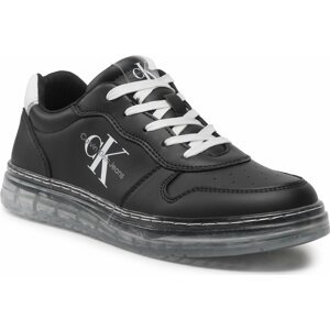 Sneakersy Calvin Klein Jeans Low Cut Lace-Up Sneaker V3X9-80554-1355 S Black 999