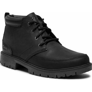 Turistická obuv Clarks Rossdale Mid 261734547 Black Leather