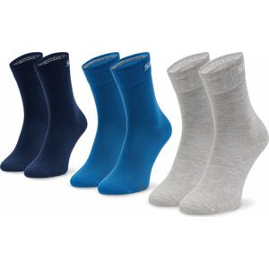 Sada 3 párů vysokých ponožek unisex Skechers SK-SK41040 5820
