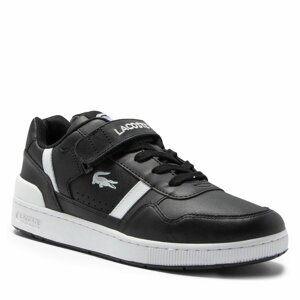 Sneakersy Lacoste T-Clip Velro 746SMA0073 Blk/Wht 312