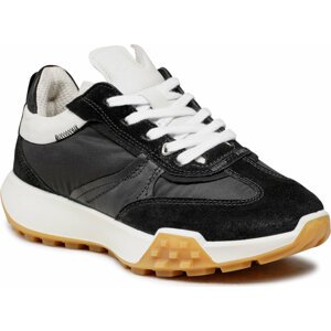 Sneakersy ECCO Retro Sneaker W 21170352307 Black/Black/Black/White
