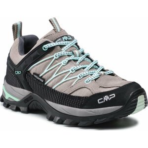 Trekingová obuv CMP Rigel Low Wmn Trekking Shoe Wp 3Q54456 Sand/Malva 03PG