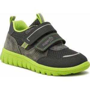 Sneakersy Superfit 1-006203-2000 S Grey/Green