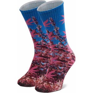 Dámské klasické ponožky HUF Digital Plantlife SK00540 r. OS Pink