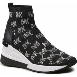 Sneakersy MICHAEL Michael Kors Skyler Bootie 43F2SKFE6D Black