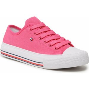 Plátěnky Tommy Hilfiger Low Cut Lace-Up T3A9-32677-0890313 S Fuchsia 313