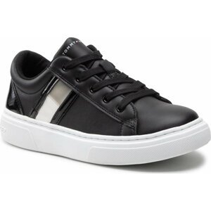 Sneakersy Tommy Hilfiger Low Cut Lace-Up Sneaker T3A9-32310-1451 S Black 999