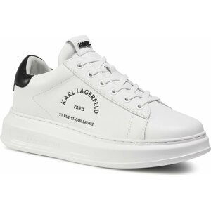 Sneakersy KARL LAGERFELD KL52538 White Lthr