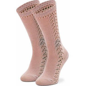 Vysoké dětské ponožky Condor 2.592/2 Pale Pink 0526
