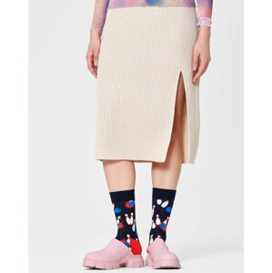 Klasické ponožky Unisex Happy Socks BOL01-6500 Tmavomodrá