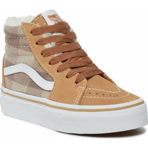 Sneakersy Vans Uy Sk8-Hi VN0A4BUWBF21 Brown/True White