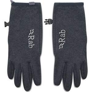 Pánské rukavice Rab Geon Gloves QAJ-01-BL-S Black/Steel Marl