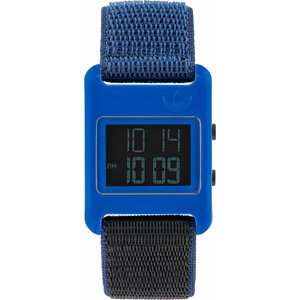 Hodinky adidas Originals Retro Pop Digital Watch AOST23066 Blue