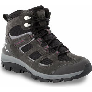 Trekingová obuv Jack Wolfskin Vojo 3 Texapore Mid W 4042472 Dark Steel / Purple