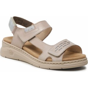 Sandály Rieker V9255-62 Beige