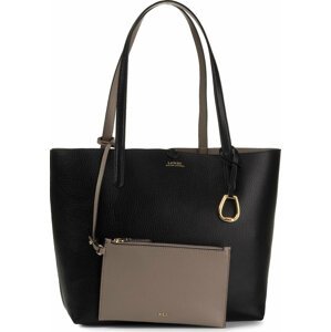 Kabelka Lauren Ralph Lauren Rvrsble Tote 431795329001 Black/Taupe