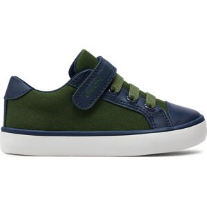 Sneakersy Geox J Gisli Boy J455CB 01054 C3024 M Dk Green/Navy
