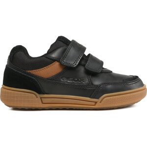 Sneakersy Geox J Poseido Boy J16BCC 0CLFU C9209 M Black/Cognac