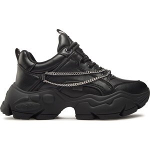 Sneakersy Buffalo Binary Chain Sneaker Men 1410069 Black/Silver
