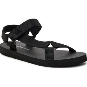 Sandály Calvin Klein Jeans Sandal Velcro Rp In Btw YM0YM00944 Triple Black 0GT