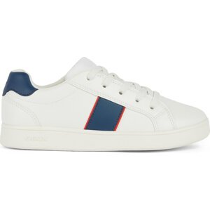 Sneakersy Geox J Eclyper Boy J36LSB 05411 C0899 D White/Navy