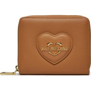 Malá dámská peněženka LOVE MOSCHINO JC5733PP0IKL0226 Biscotto