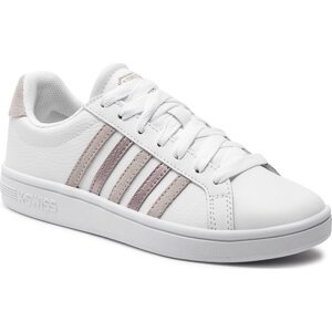 Sneakersy K-Swiss Court Tiebreak 97011-142-M White/Ashes Of Roses/Astro Dust Copper 142