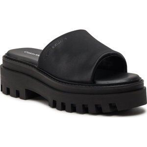 Nazouváky Calvin Klein Jeans Toothy Combat Sandal In Dc YW0YW01339 Triple Black BEH