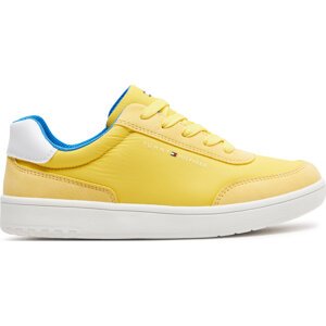 Sneakersy Tommy Hilfiger Low Cut Lace-Up Sneaker T3X9-33351-1694 S Yellow 200