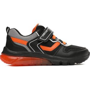 Sneakersy Geox J Ciberdron Boy J36LBC 011FE C0038 S Black/Orange
