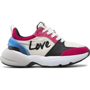 Sneakersy LOVE MOSCHINO JA15555G1FIO612A Mix Offw/Fux/Nero
