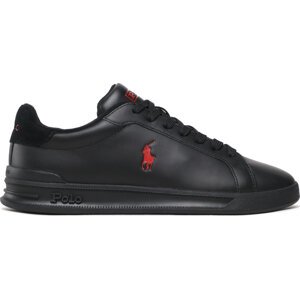 Sneakersy Polo Ralph Lauren Hrt Ct Ii 809900935002 Black/Red Pp