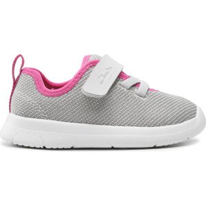 Sneakersy Clarks Ath Weave T. 261661036 Light Grey