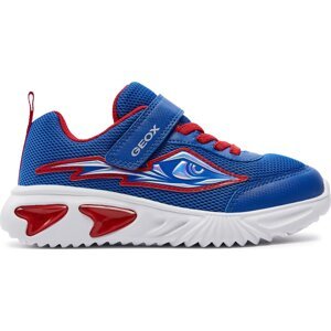 Sneakersy Geox J Assister Boy J45DZA 014CE C0833 S Royal/Red