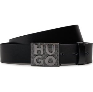 Pánský pásek Hugo Gebor Sz35 50512723 Black 003